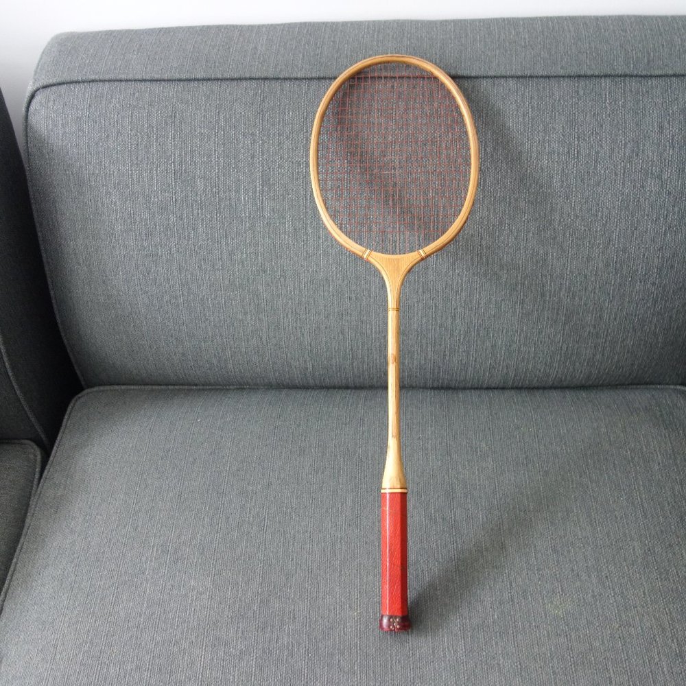Vintage Star Made by D&R Wood Badminton Racket with Strings